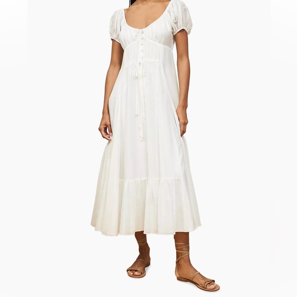 La Ligne White Midi Dress - Picture 2 of 9